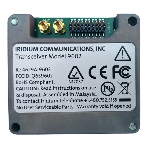 Módulo Satélite Iridium Transceptor Sbd9602b - Novo - C/nf Gps