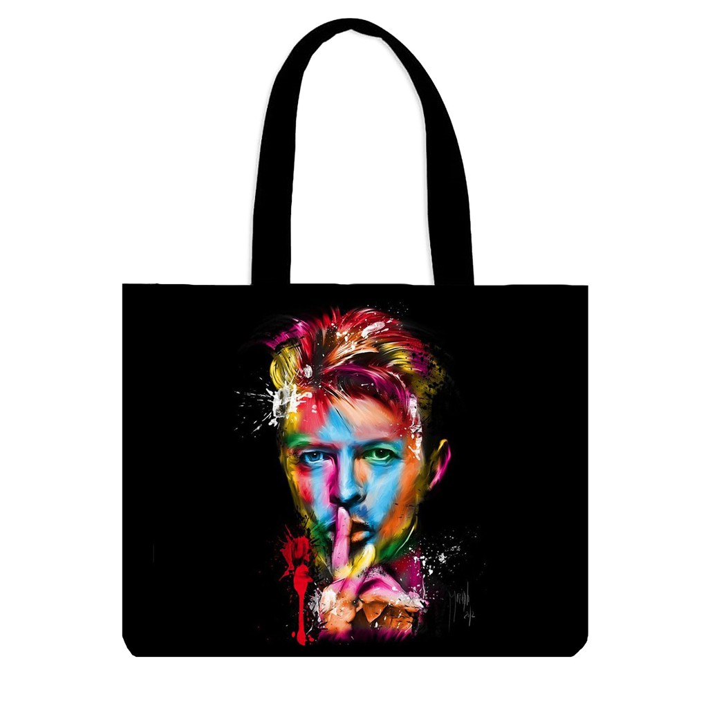 Bolsa Ecobag Brim David Bowie