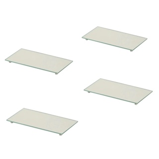 Bandeja Kit 4 Unidades Decorativo Espelhada Com Pé Cromado Para Lavabo em Oferta na Shopee