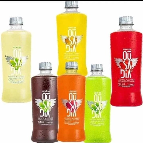 Bebida Ousadia drink 500ml Sabores