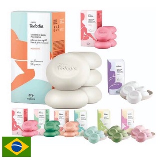 Caixa de Sabonetes Natura Tododia c/5 unidades 90g cada