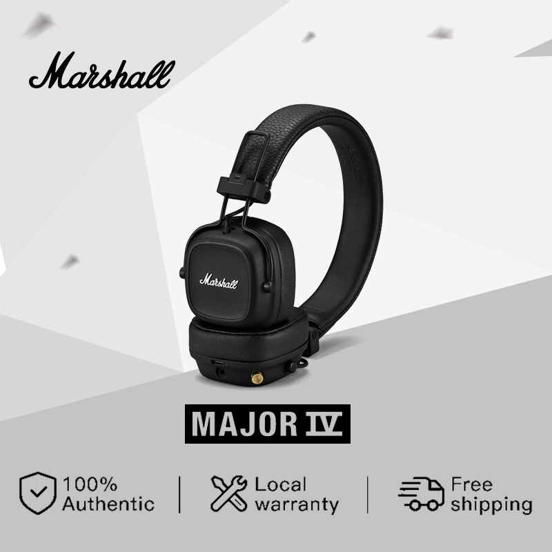 週末限定直輸入♪ yg Marshall MAJOR Ⅳ ブラック bluetooth