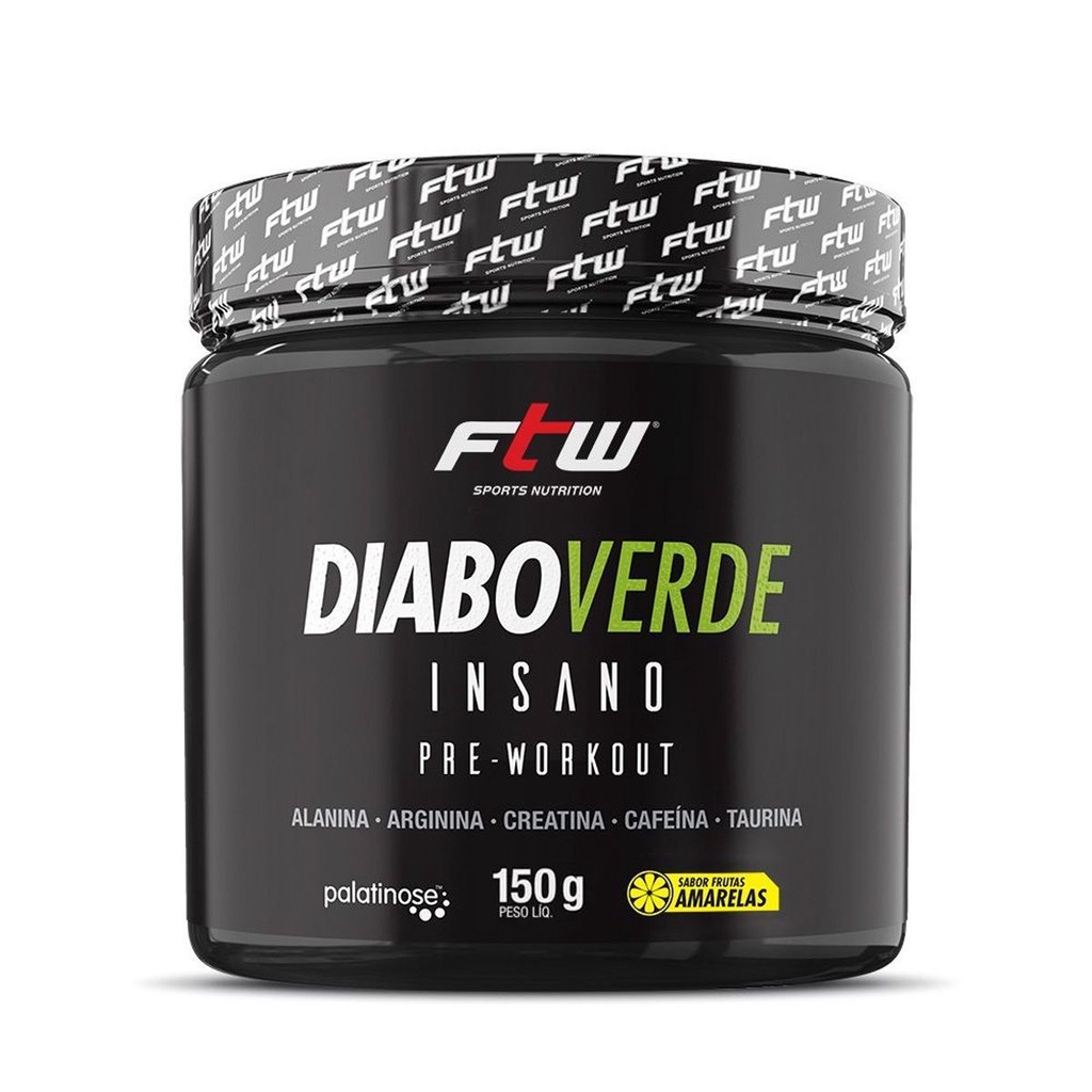 DIABO VERDE 150G - SABOR FRUTAS AMARELAS FTW