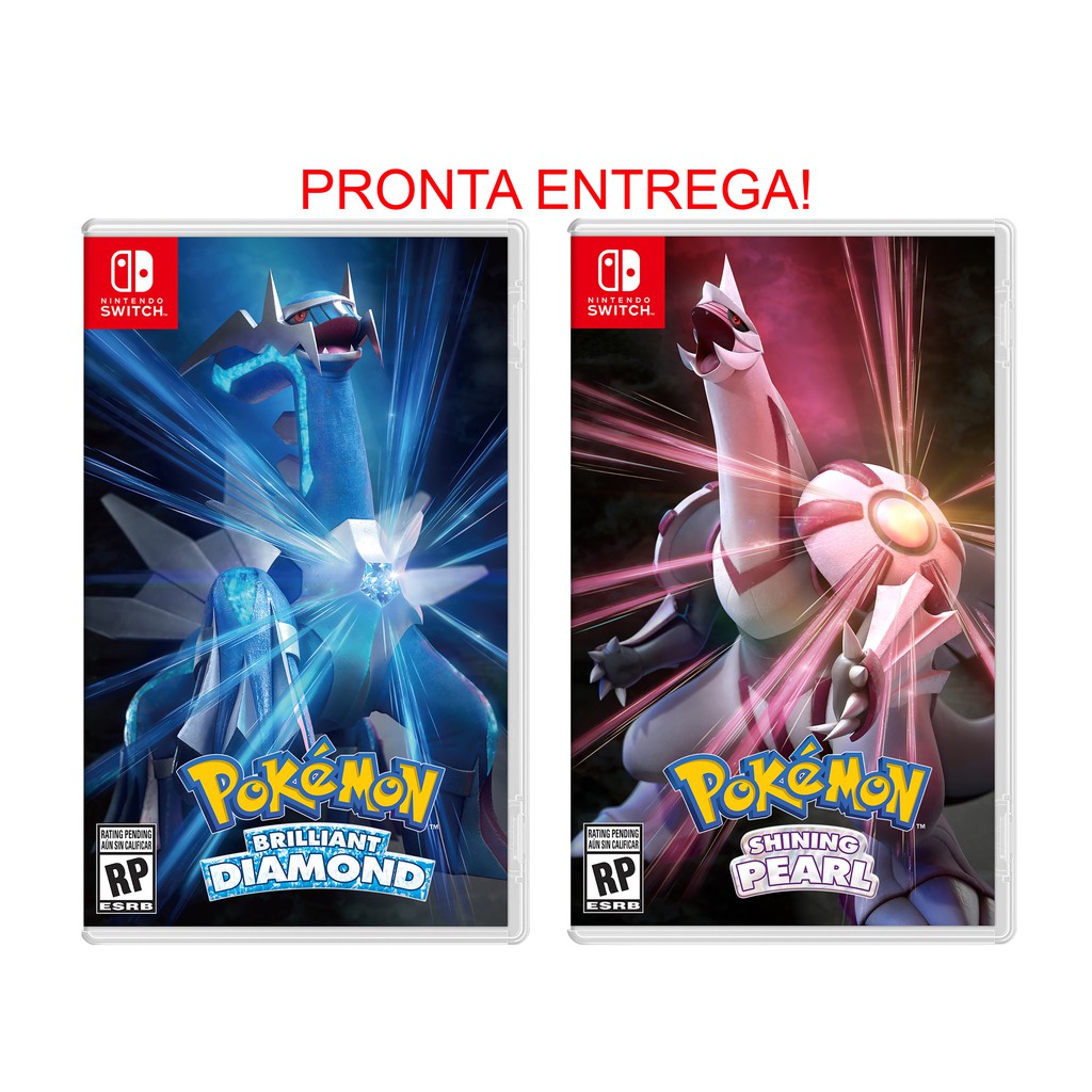 Pokémon Brilliant Diamond / Shining Pearl Switch Mídia Física