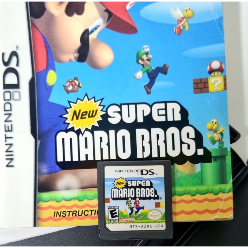 Super Mario Bros fita game do Ds original americana completo