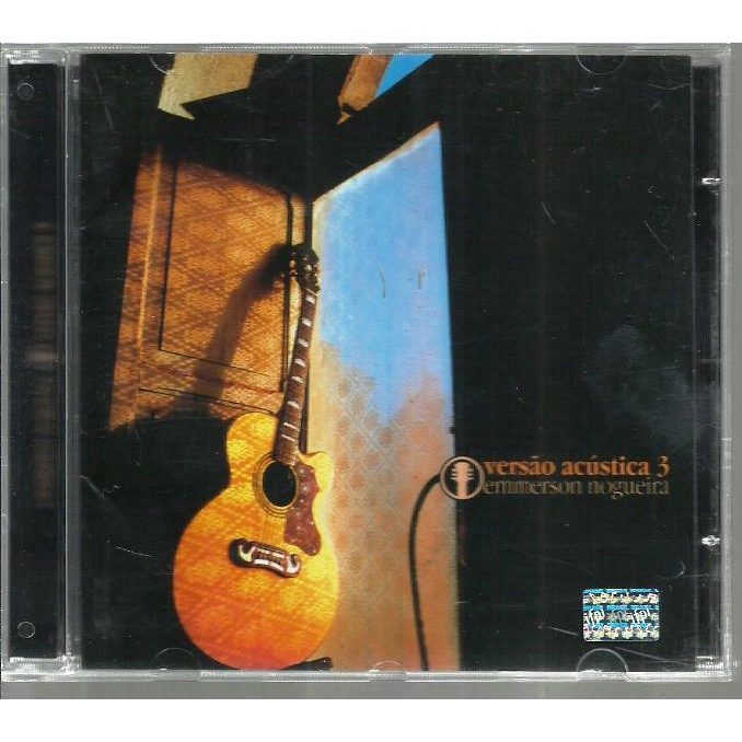 1308 Mcd- Cd Original 2003- Emmerson Nogueira- Versão Acústica 3- Música Acústica‎; ‎Pop Rock