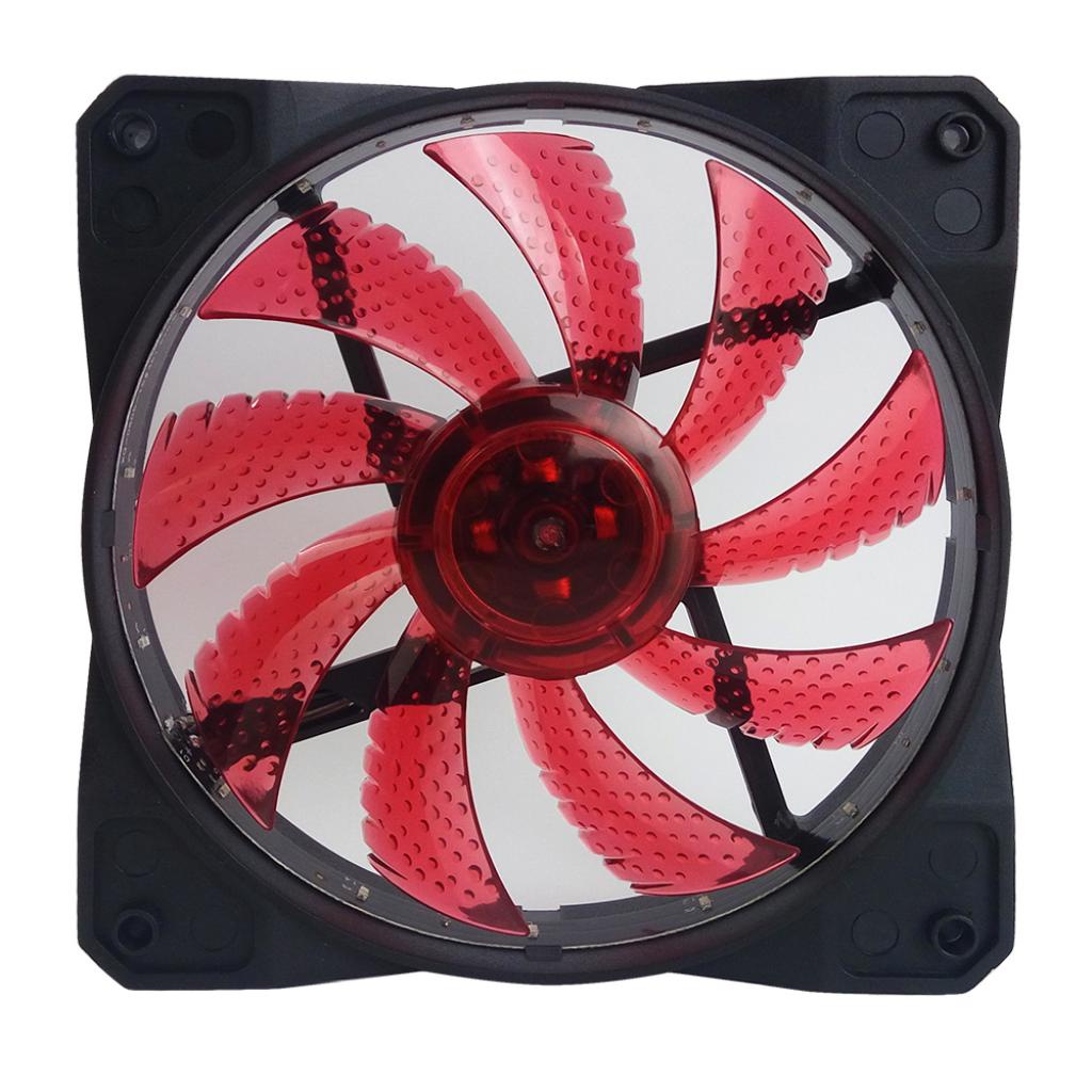 Cooler Fan Led 120mm 12cm Gabinete Pc Gamer Ventoinha Cpu