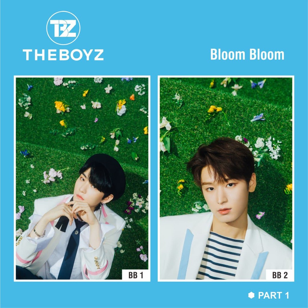 Kpop The Boyz Bloom Bloom Part 1 Poster Shopee Brasil