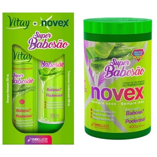 Kit de Tratamento Novex Shampoo + Condicionador 300ml cada + Máscara de hidratação 400g