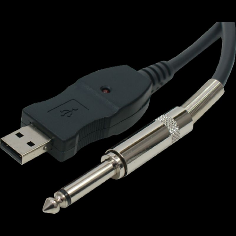 Cabo P10 Guitarra Para Usb Guitar Link em Oferta na Shopee