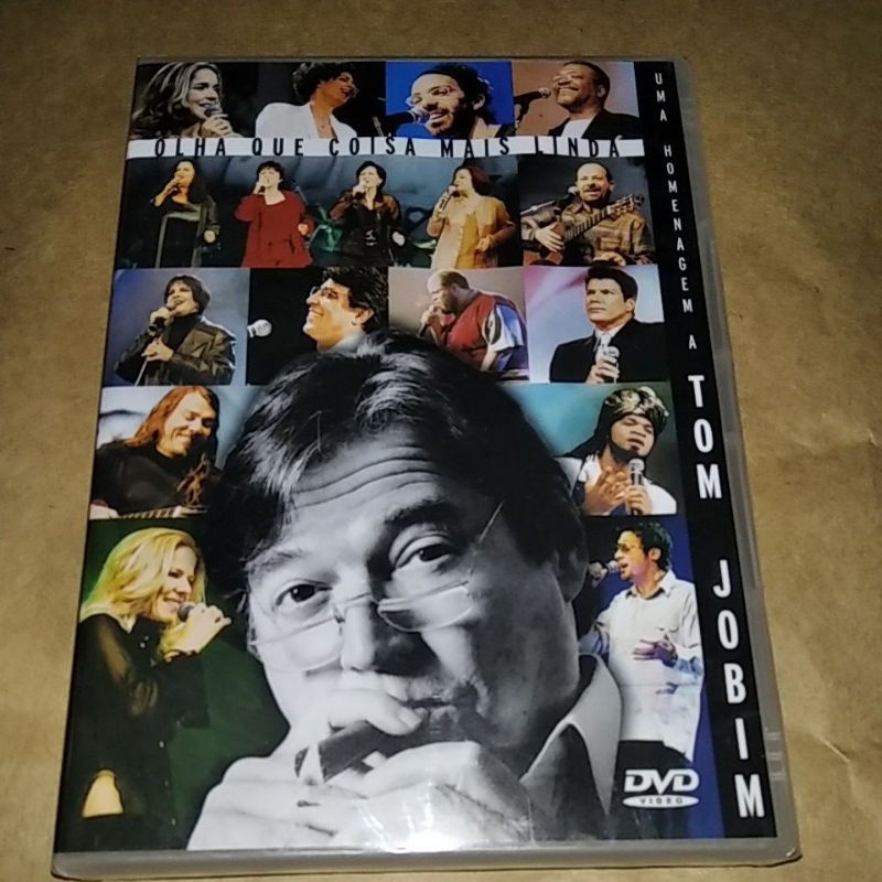 dvd  Tom Jobim -olha que coisa mais linda