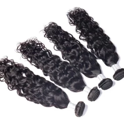 Cabelo Humano Natural Mega Hair Cacheado Na Tela 40cm - 200g