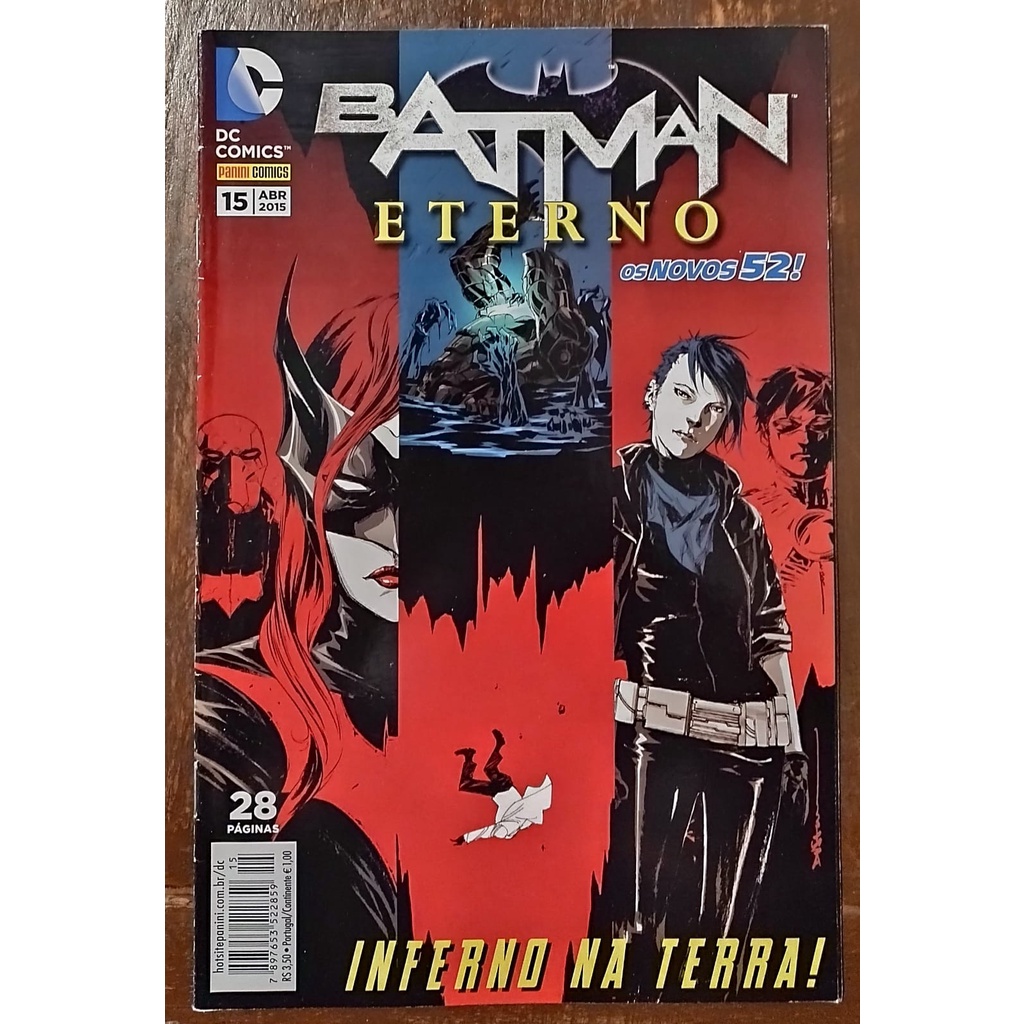 HQ Batman Eterno Nº 15 – Os Novos 52! – Inferno na Terra!