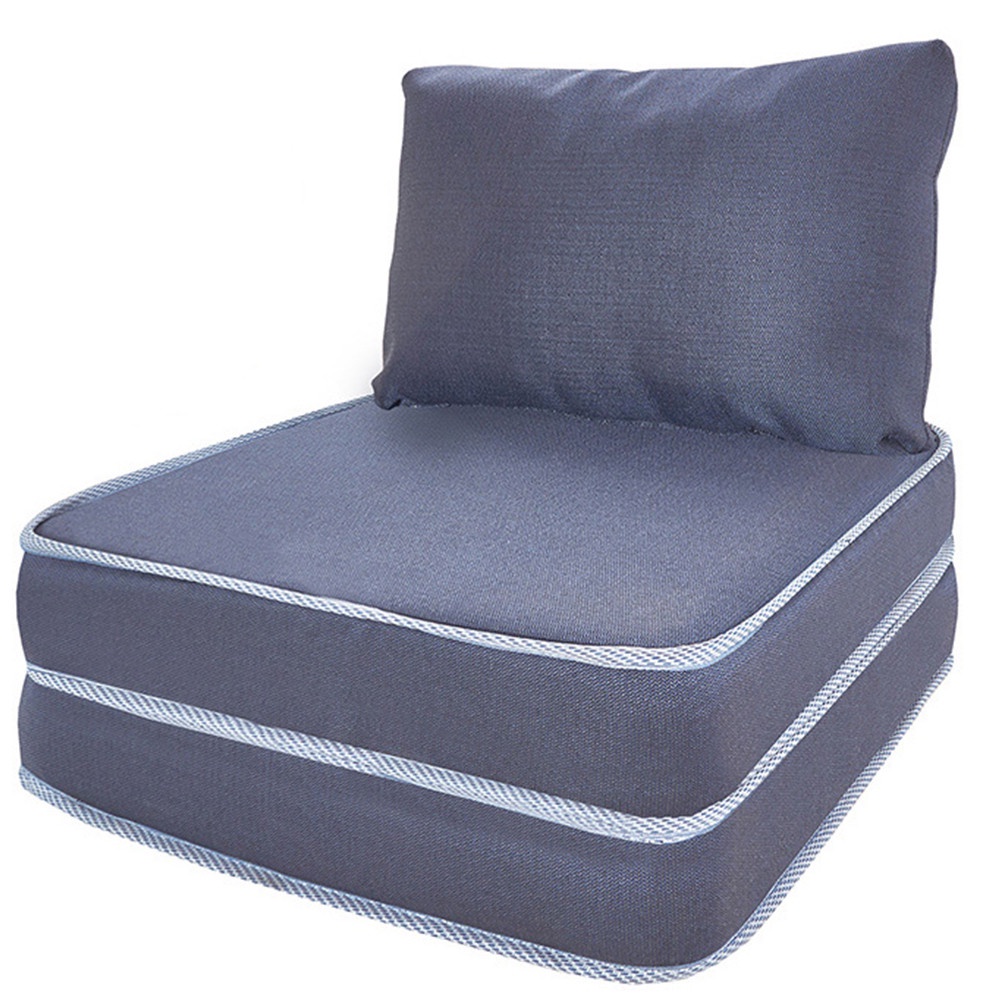 Puff Infantil 3 Em 1 Multiuso Com Travesseiro Fibras Siliconadas Antialérgico Bf Colchões