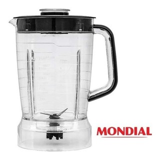 Copo Liquidificador Mondial L1000 Preto L-1200W Inox 12vel