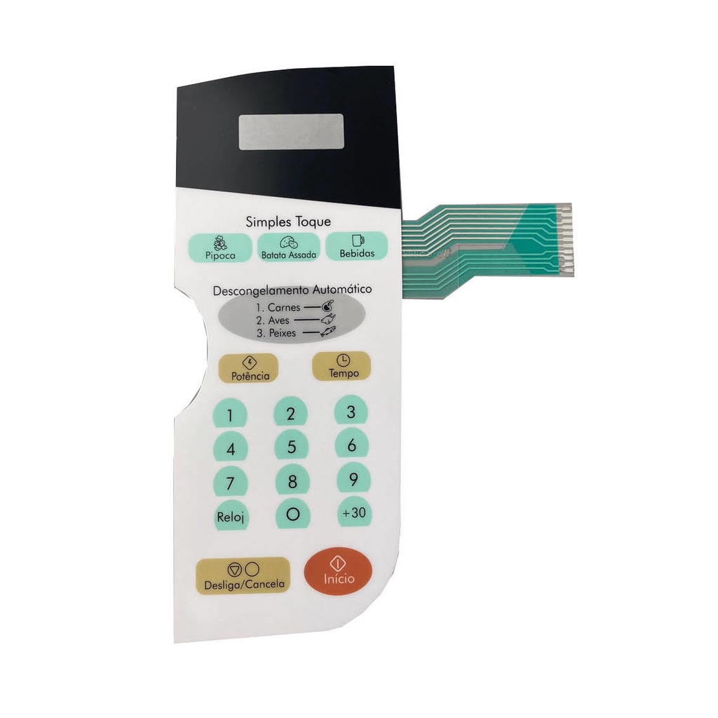 MEMBRANA COMPATIVEL MICROONDAS LG / GOLSDTAR MB74ML - MB 74ML