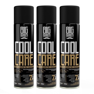 Resfriador De Lâminas Big Barber Cool Care 7 em 1 Plus 400ml/230g Caixa Com 3 unidades em Oferta na Shopee