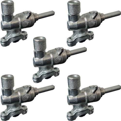 Registro Ramal Fogão Cooktop Fischer Original Kit 5 Peças