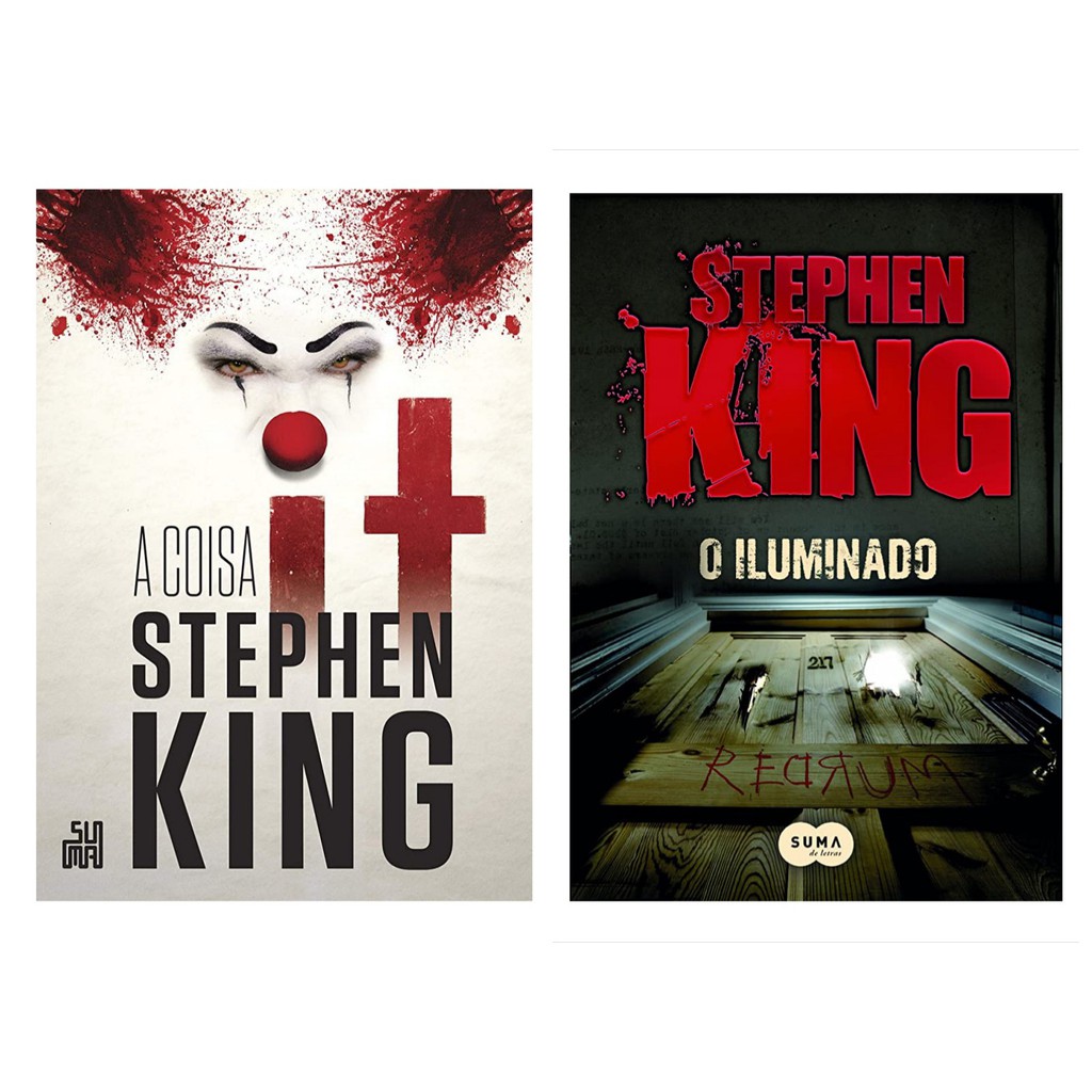 Livro It A Coisa O Iluminado Stephen King Novos Lacrados Shopee Brasil