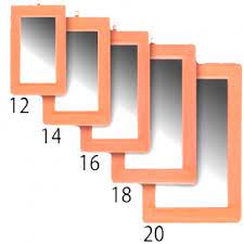 Espelho laranja Budeplast