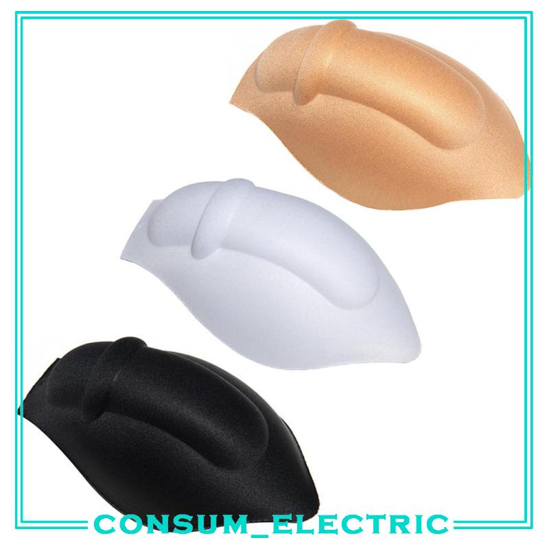 100 % Original Homens Cueca Copo Bojo Esponja Almofada 3D Bolsa Troncos Branco