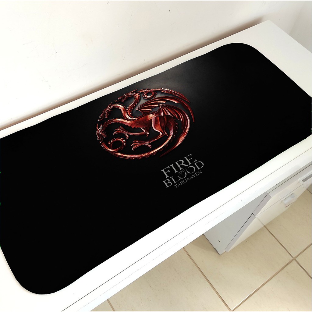 Mouse Pad Gamer Game of Thrones GOT serie Extra Grande 90x40