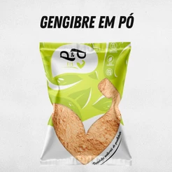 Gengibre em Pó 250g - Qualidade Premium