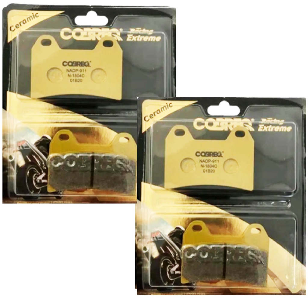 Kit Pastilhas de Freio Dianteiras P/ Bmw F800 Gt / F800 S / F800 St Cobreq Racing Extreme (Cerâmica) em Oferta na Shopee