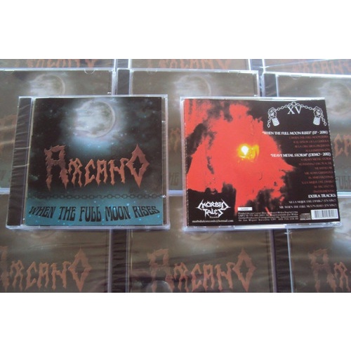 Cd Arcano - When The Full Moon Rises + Heavy Metal Storm