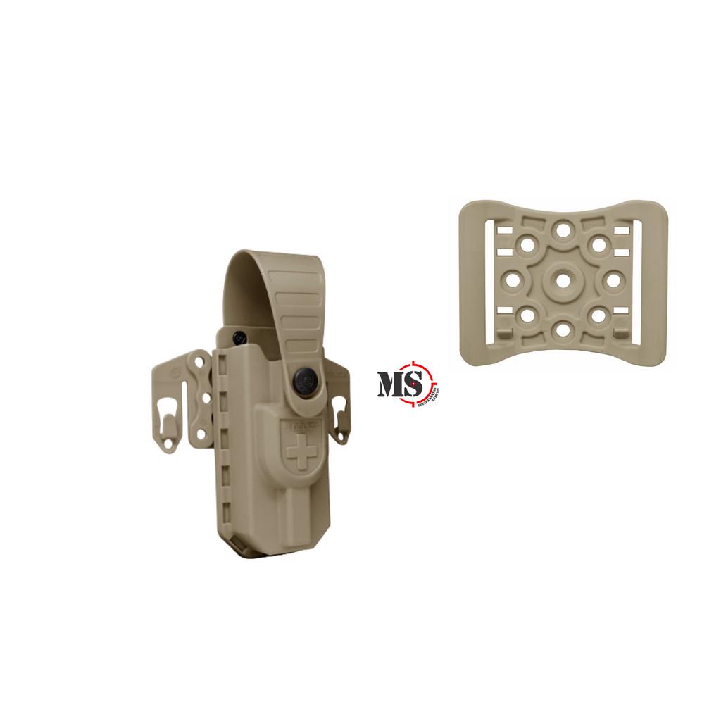 Porta Torniquete Molle + Passador de Cinto I  - Coyote Bélica