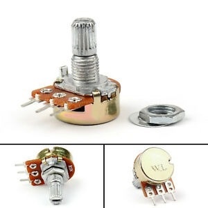 Kit 10 Peças  - Potênciometro Linear Rotativo 20k L15 Mini Wh148-1 em Oferta na Shopee