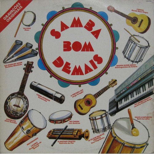 Samba Bom Demais - Banda Raça Negra - Cigana - Lp Rge 1992
