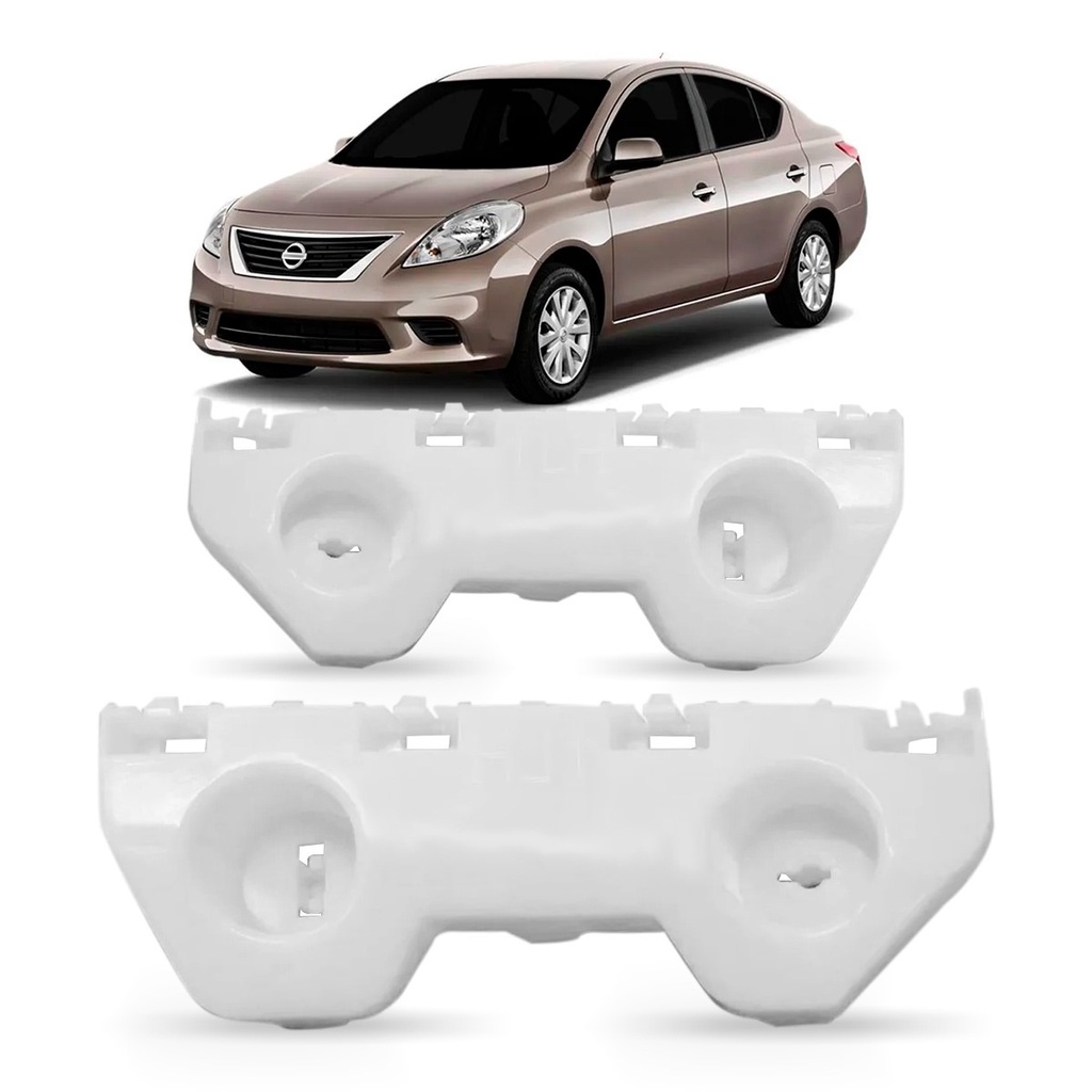 GUIA SUPORTE PARACHOQUE DIANTEIRO VERSA 2011 2012 2013 2014 2015 em Oferta na Shopee