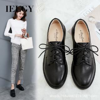 IELGY Sapato Feminino De Couro Com Sola Flexível