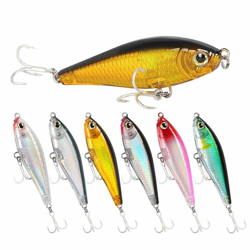 kit isca artificial 7.8g/70mm Minnow Lure Whopper Plopper Popper iscas artificiais de pesca isca artificial gancho isca artificial para pesca isca de pesca Top Water Lure iscas artificiais pesca isca pesca iscas artificial