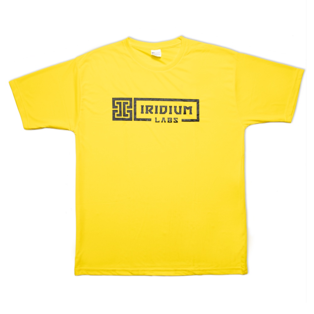 Camiseta Dry Fit Iridium Labs - Amarela em Oferta na Shopee