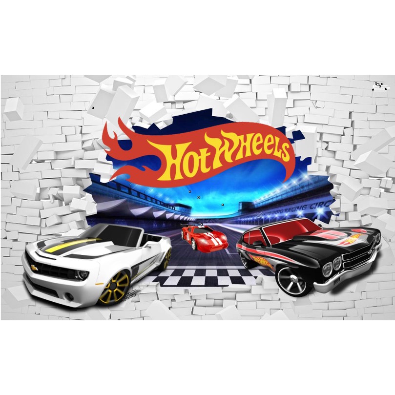 Papel de Parede Hot hot wheels