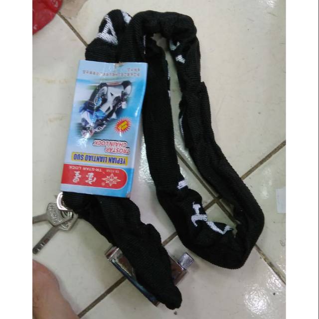 Cadeado De Corrente De 60 cm/Motocicleta Bicicleta