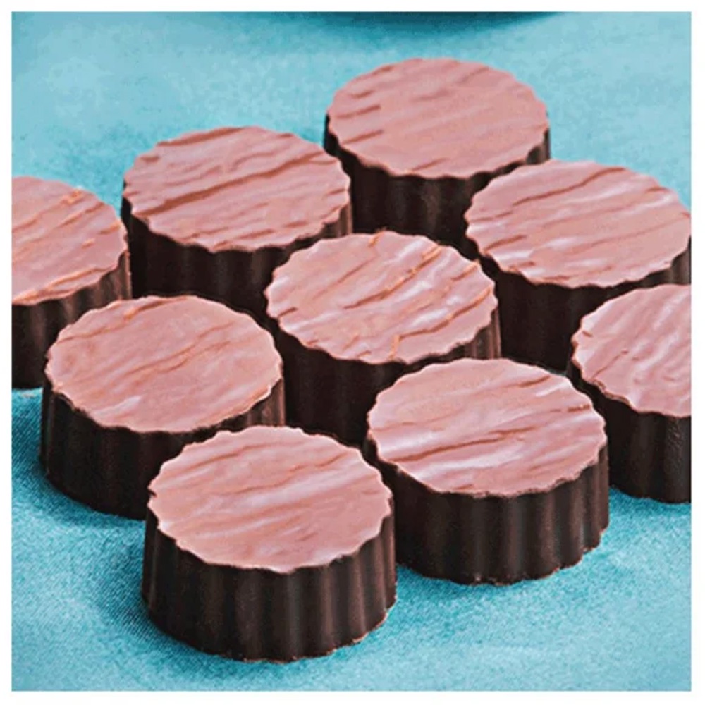 Placa de Textura para Chocolate Tronco Mod. 3 Crystal Rizzo em Oferta na Shopee