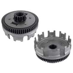 Campana Embreagem Fan 125 2009 A 2012 Titan 150 Ks 2004 A 2014 Sem Partida Elétrica