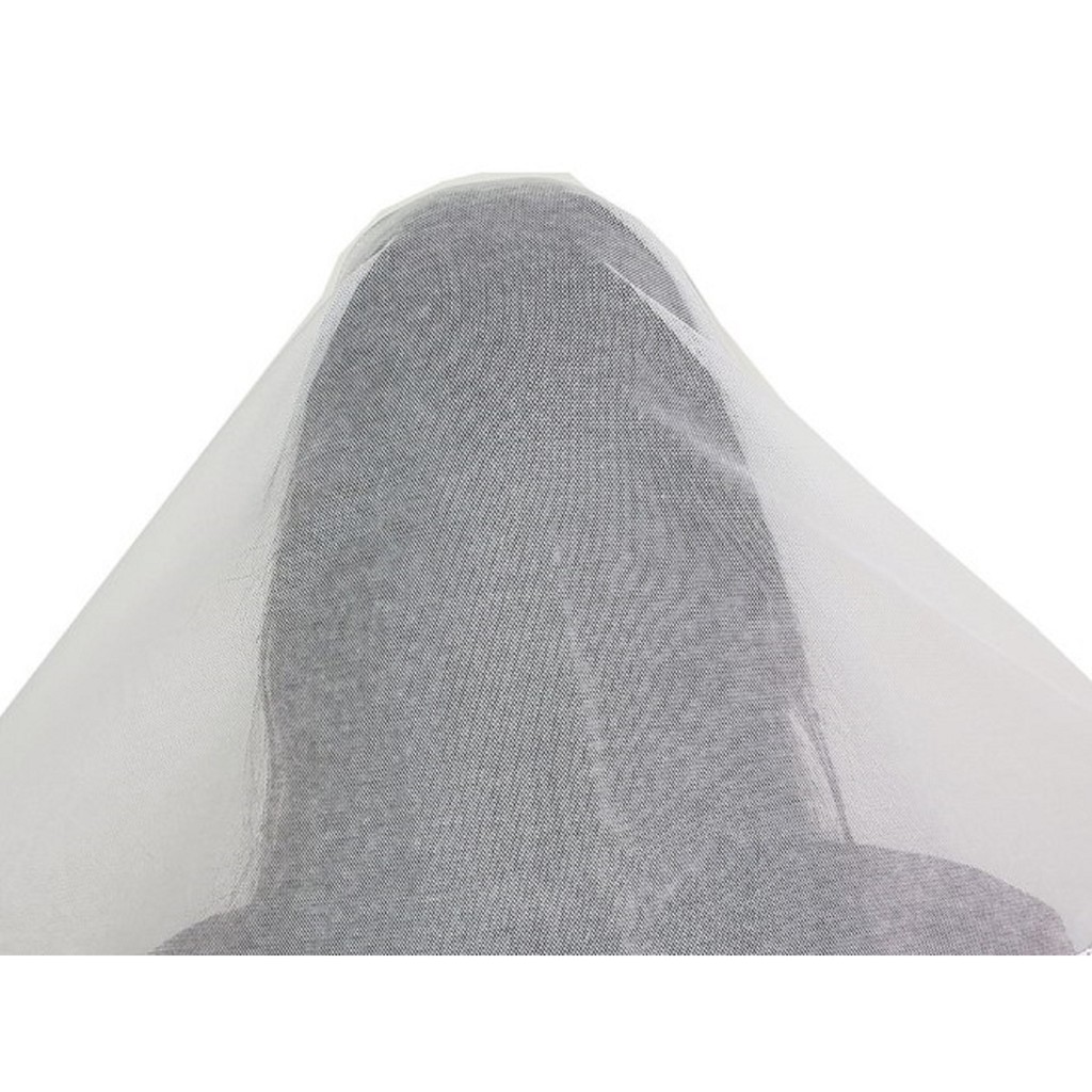 Kit 10 Véus Ccb Cortado sem Renda P/ Fabricação Tule Filó de Algodão