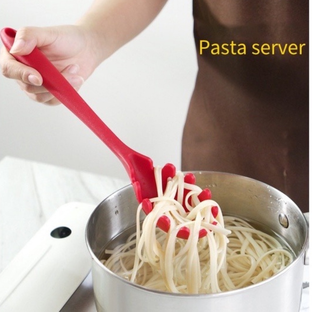 Utensílios De Cozinha De Silicone Premium Vermelho · foto 2