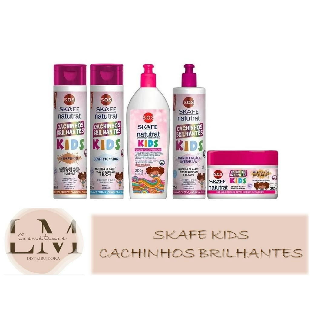 Skafe Natutrat SOS Kids Cachinhos Brilhantes (Escolha o produto)