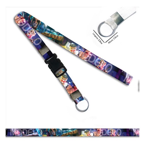 Chaveiro Moto Arlequina Fortnite C0678p Com Argola E Engate