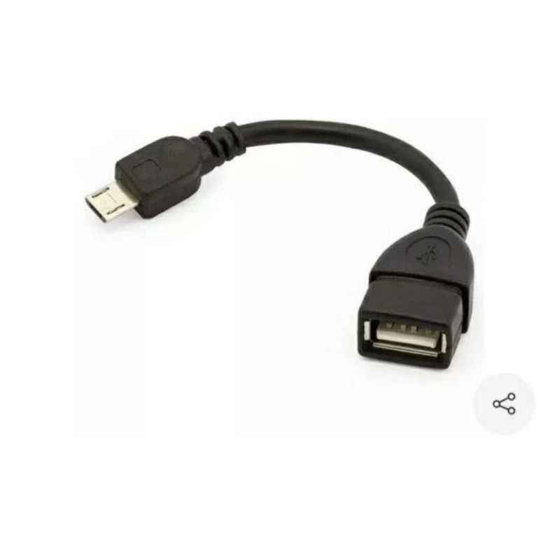 kit com 2 Cabo Otg Usb para celular v8 Tablet Celular Motorola Samsung Pendrive v8