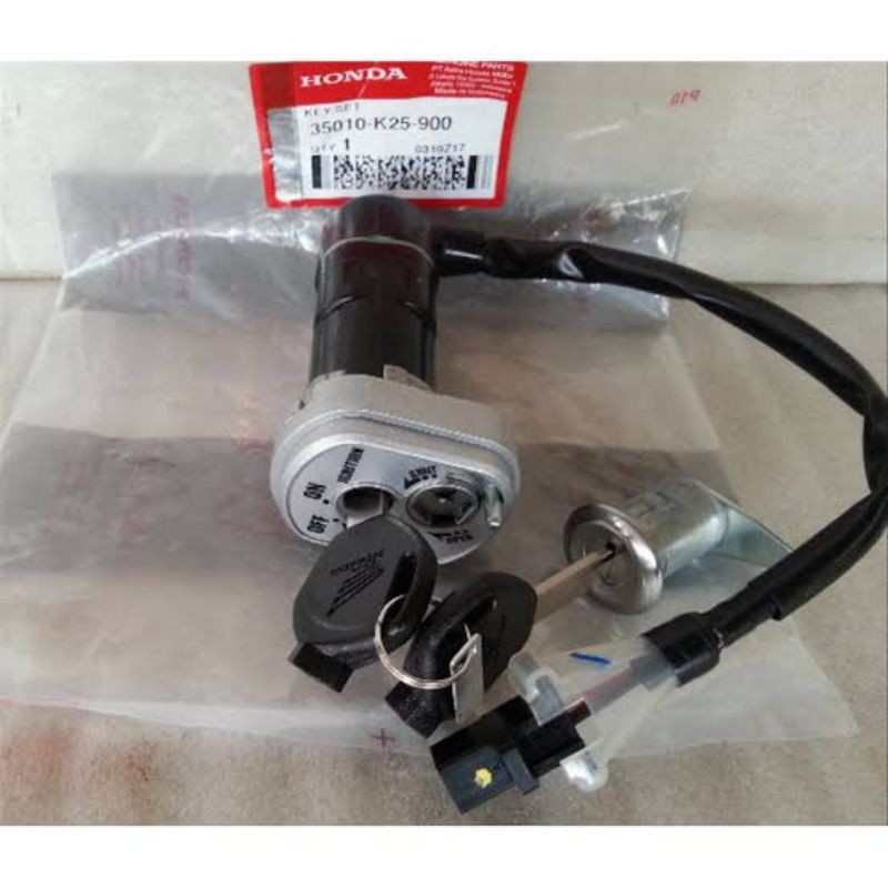 Conjunto De Chaves De Ignição honda beat fi old 2013 2014 2015 original oem