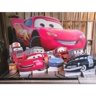 Carros- 10 Displays De Festa De 20cm Totens