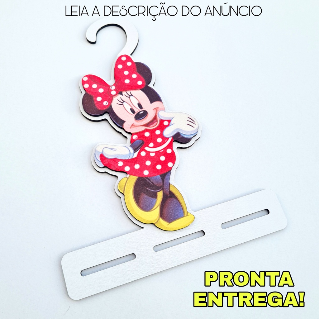 Cabide Porta Laço Colorido Ariel Sereia 1UN  Estampado Bebê Criança MDF disney quarto do Bebê tiara enfeite vc msm com pérolas e fitas N9