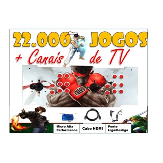 Fliperama Portatil Arcade 22000 jogos - 1 ano Garantia em Oferta na Shopee