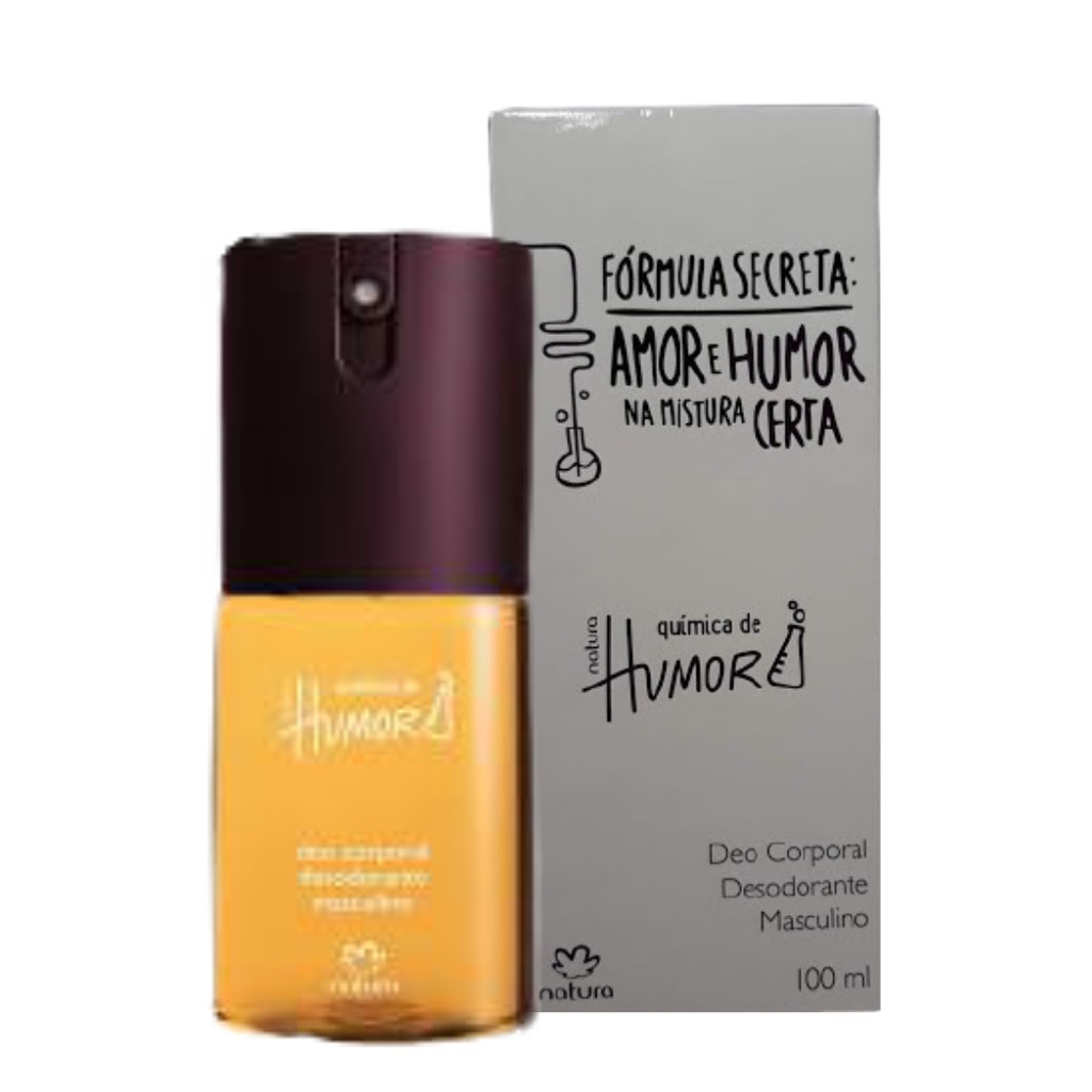 Quimica De Humor Deo Corporal Masculino Natura 100ml | Shopee Brasil